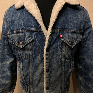 VTG Levi's Denim Jeans Jacket 40R Made In USA